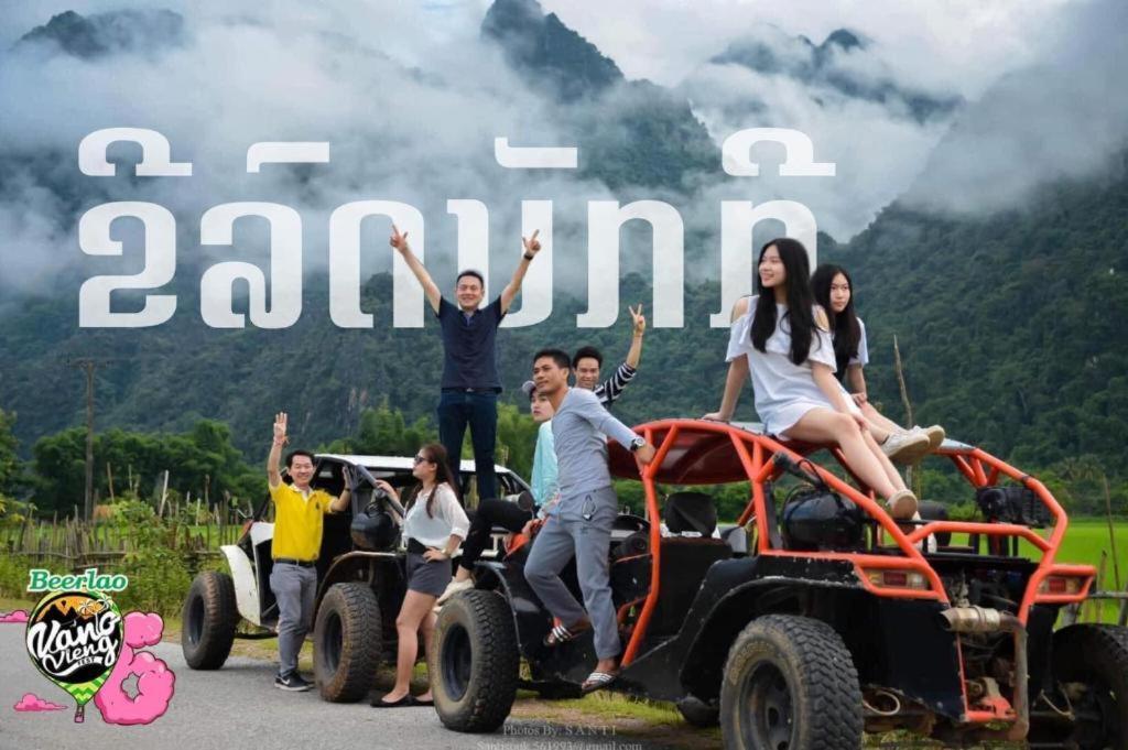 Vang Vieng Garden Resort Ngoại thất bức ảnh