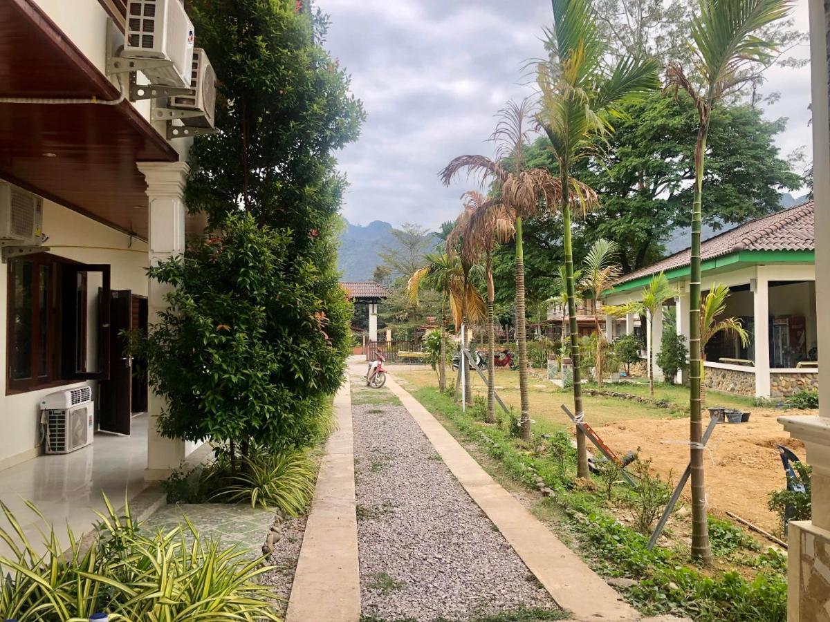 Vang Vieng Garden Resort Ngoại thất bức ảnh