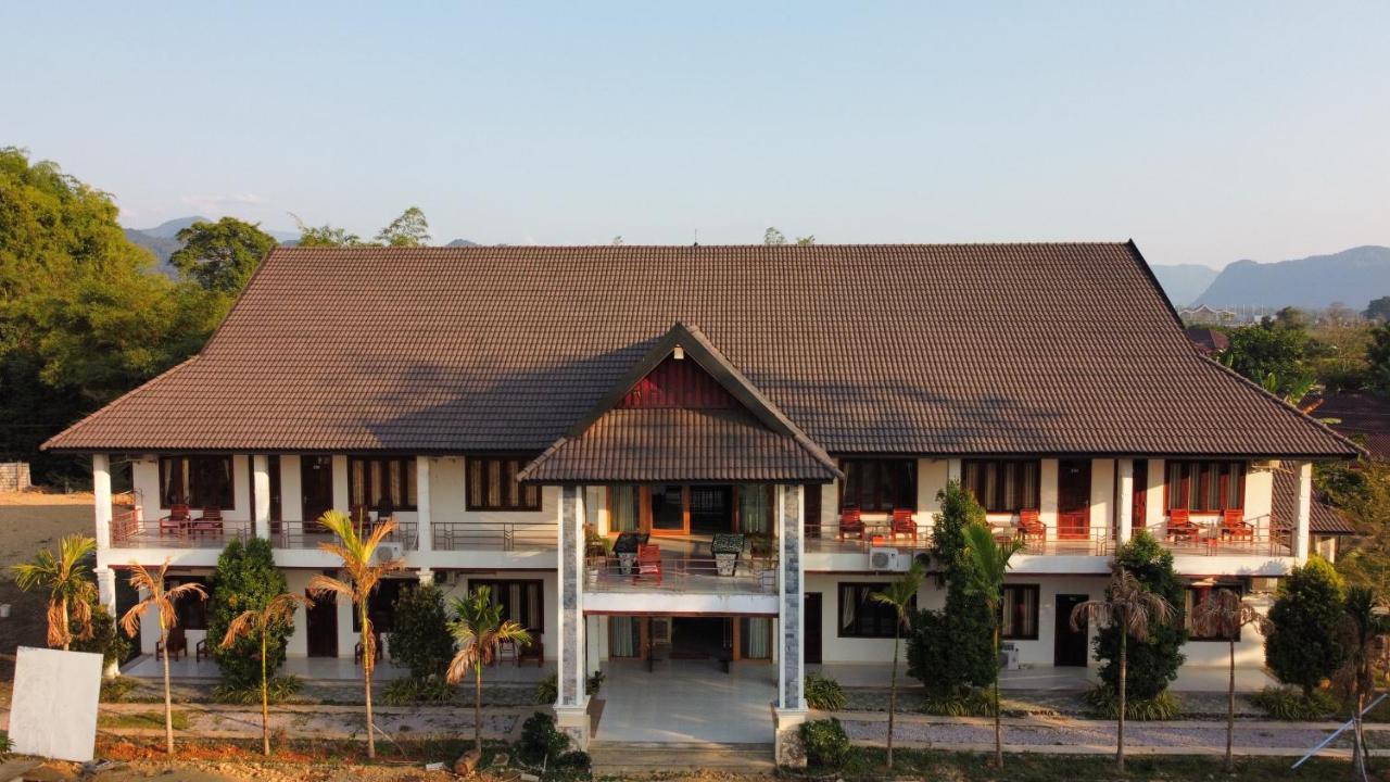 Vang Vieng Garden Resort Ngoại thất bức ảnh